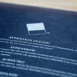 Cartao Branco No Textil Azul lymf3rcwGD4