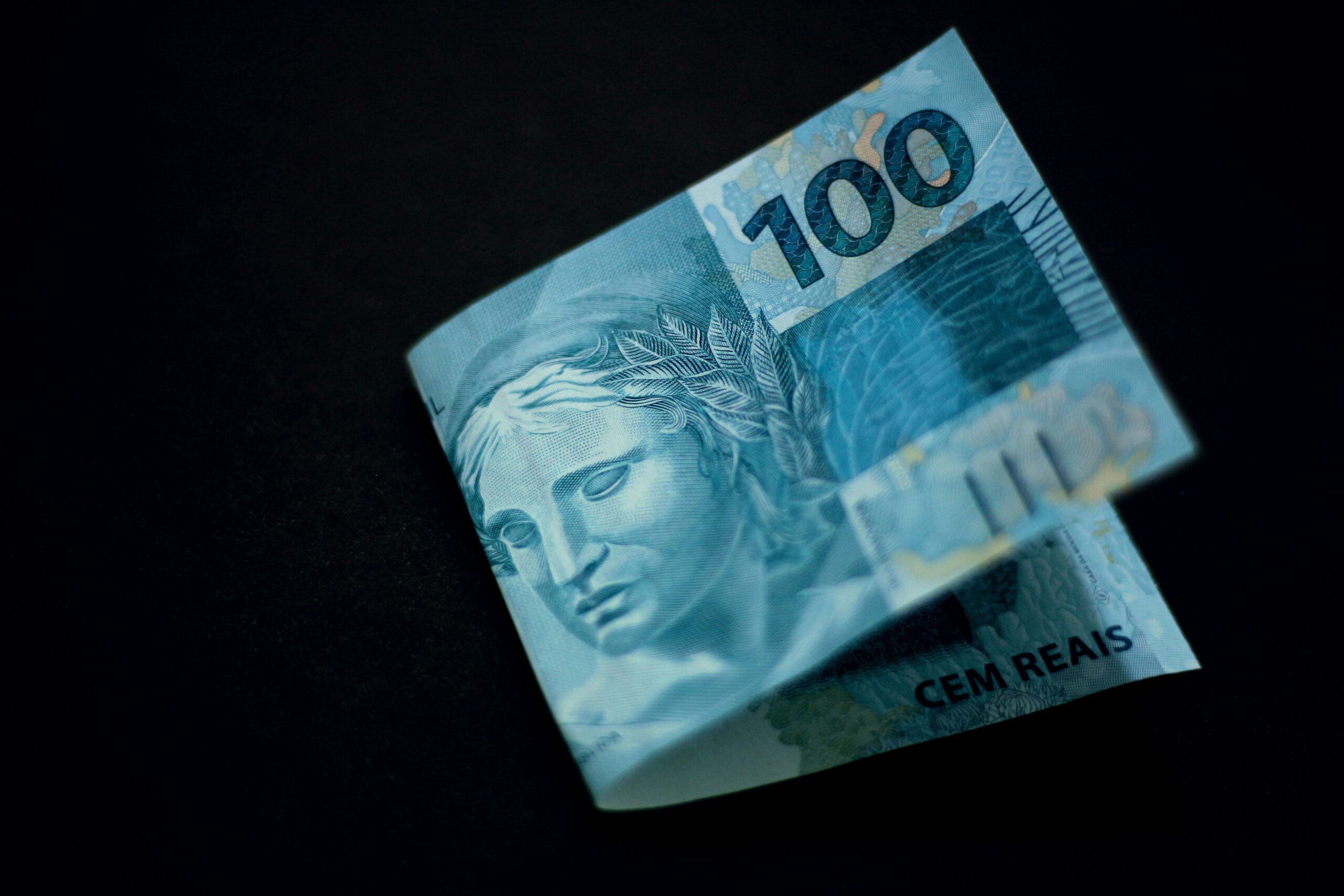 A close up of a paper money bill